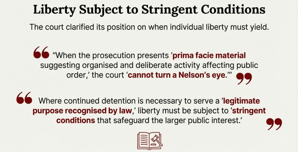 Sharjeel Imam Umar Khalid Liberty Subject to Stringent Conditions Image